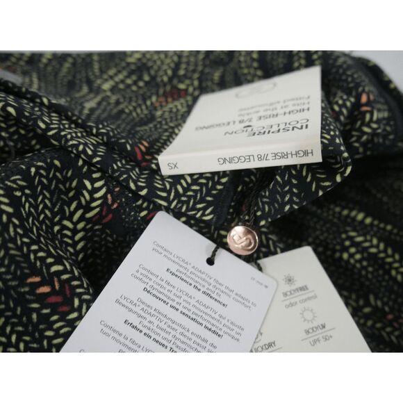 CALIA Women's Inspire High Rise 7/8 Leggings - Serpent Print & Black XS - Picture 7 of 7